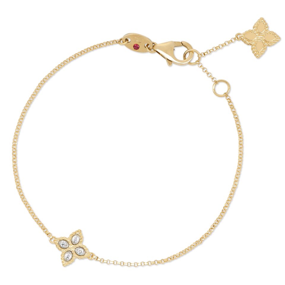 Byzylyk Princess Flower me Diamante